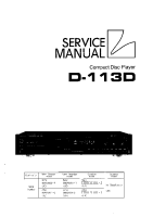 Luxman D-113-D-Service-Manual